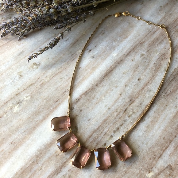 J. Crew Jewelry - J. Crew Blush Statement Necklace